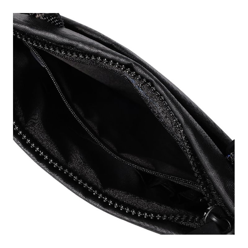 Sac bandoulière Leonce 21,5 cm Creased Black