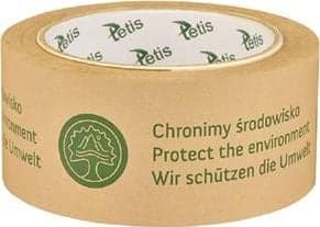Tetis TETIS papirpakketape 48mm x 50m x 89 mikron. (AL357TET)