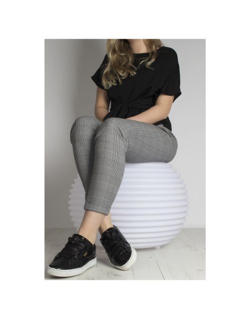 Nikki.Amsterdam The.Pouf - Tuinverlichting - Wit