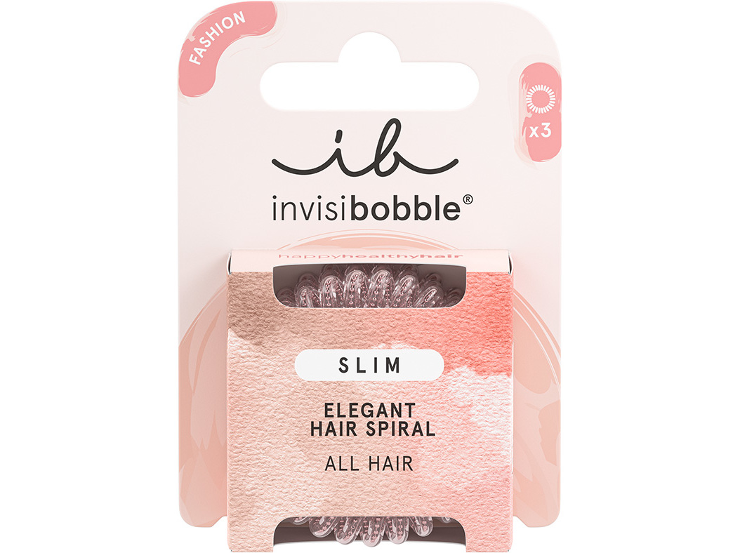 ELÁSTICO INVISIBOBBLE SLIM PINK MONOCLE 3 UN