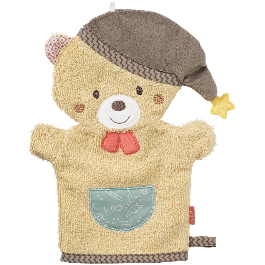 fehn® Waschhandschuh Bär Bruno