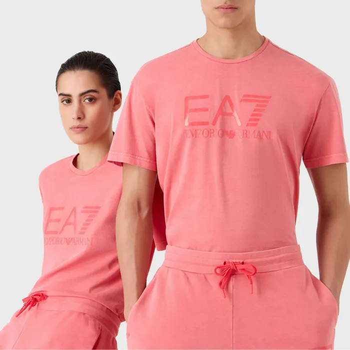 EA7 Dyed Summer Cotton Shirt Heren