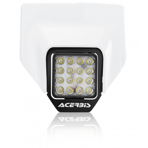 Acerbis - Plaque phare VSL Husqvarna FE/TE (2020-2023) Blanc