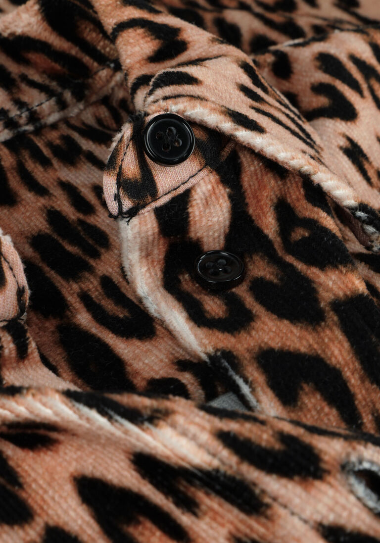 ALIX THE LABEL bruine alix the label blouse ladies woven leopard velvet blouse