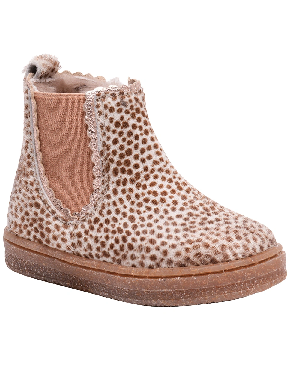 Chelsea-Boots SIGGI LAMB gefüttert in brown