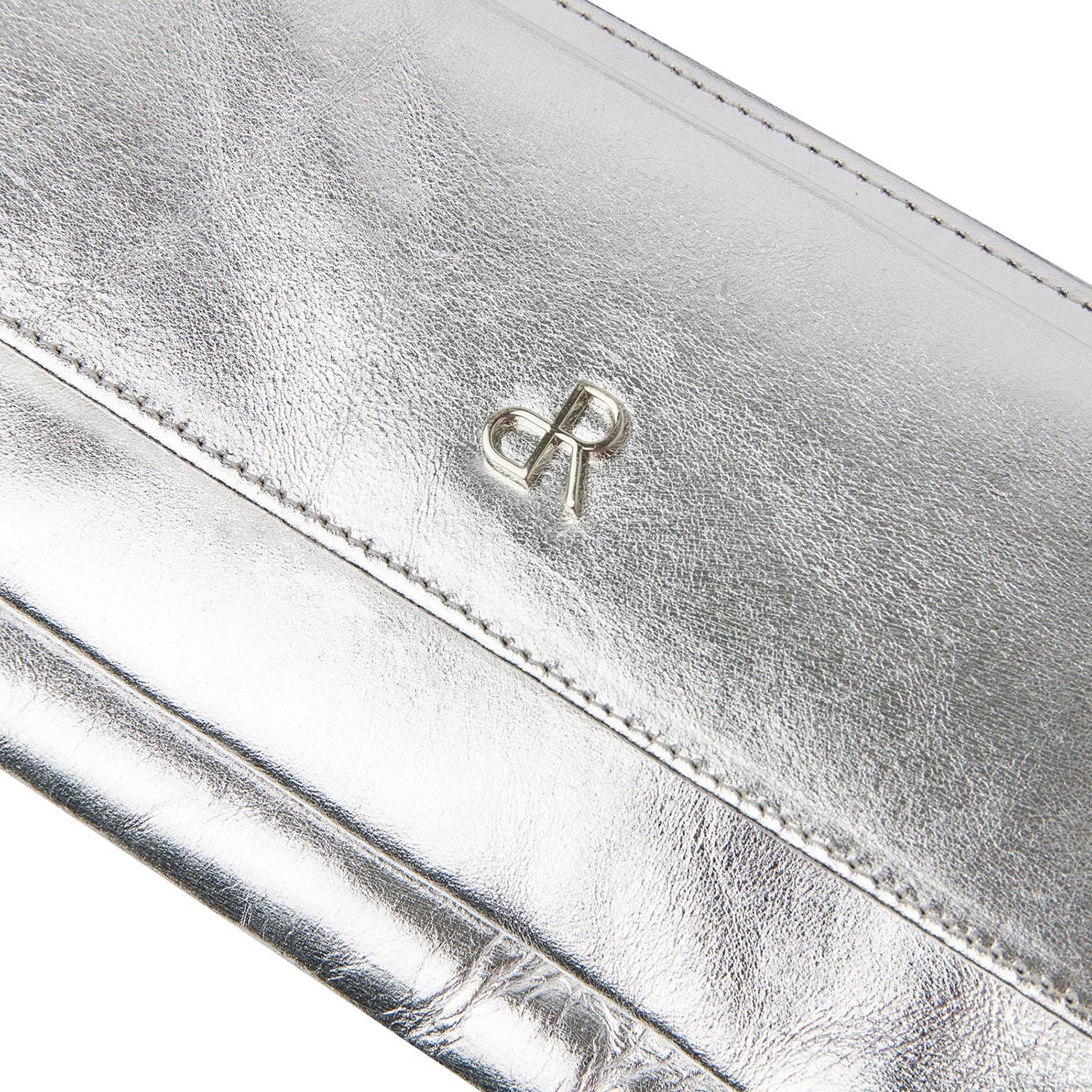 dR Amsterdam Metallics Shoulderbag - Clutch I silver