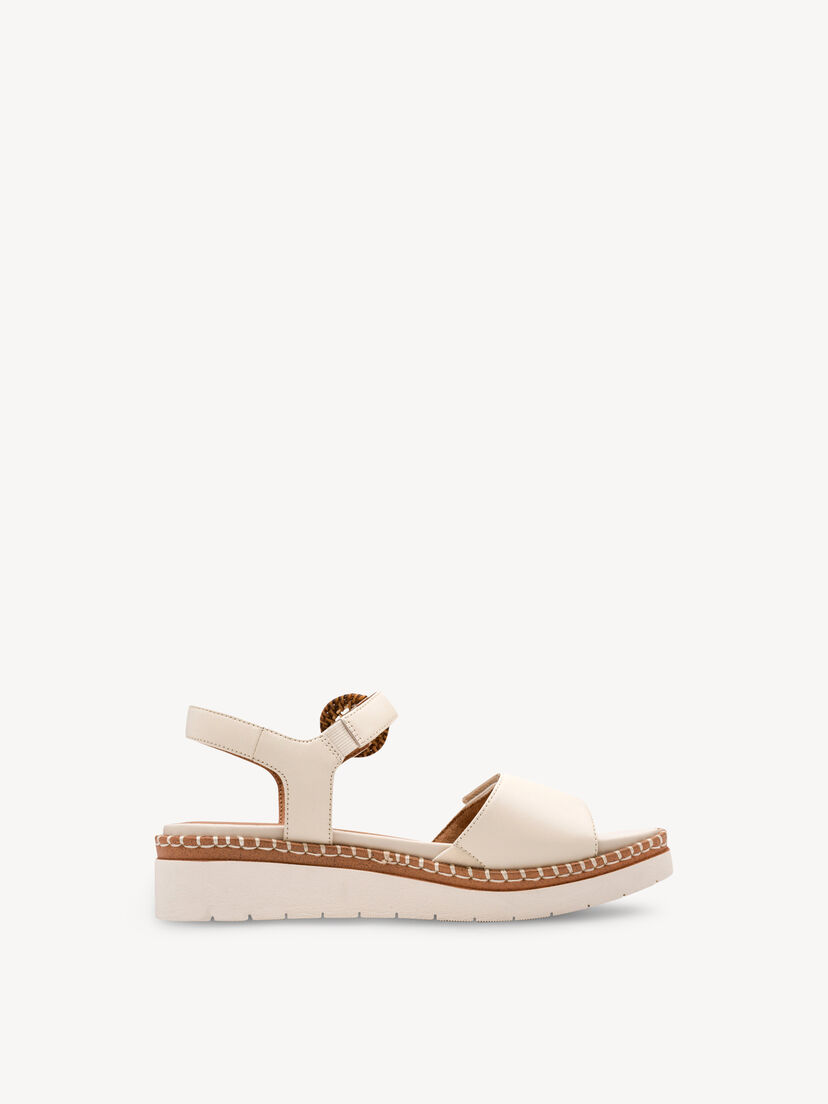Leren Sandaaltje - beige