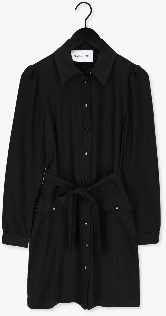 SILVIAN HEACH zwarte silvian heach mini jurk dress karasu