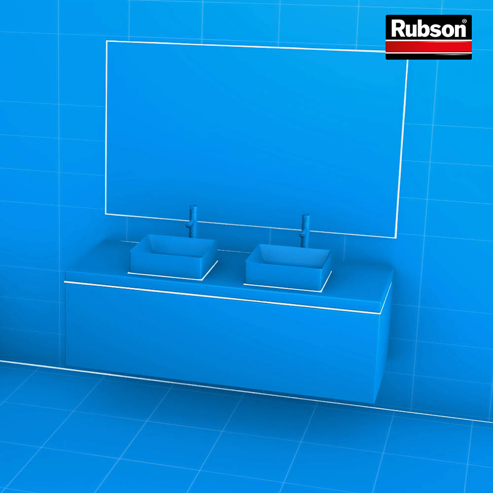 Rubson Voegkit Sanitair & Keuken met Schimmelvertrager280 ml