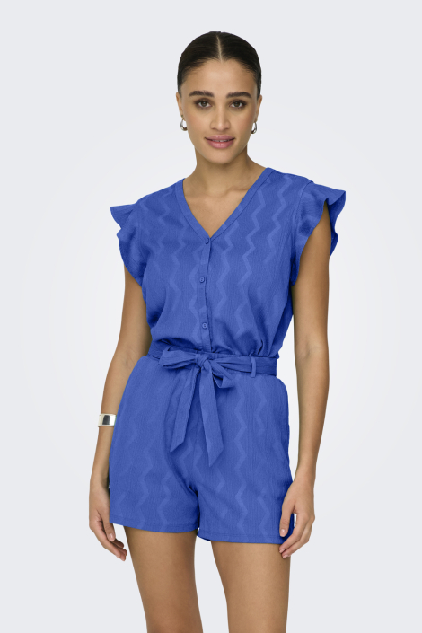 Only blauwe dames blouse