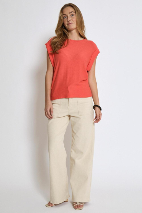 Peppercorn rode dames t-shirt