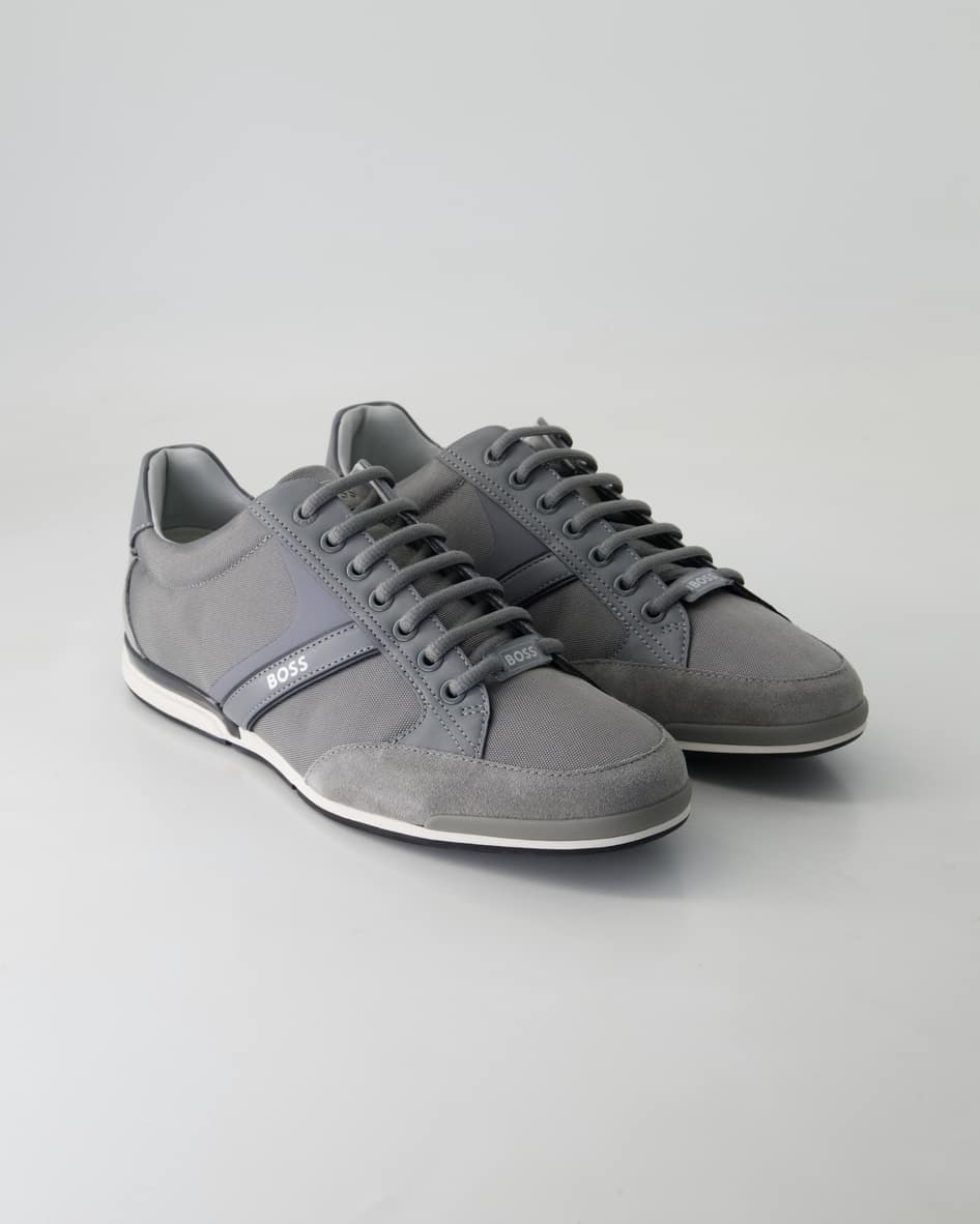 Boss Saturn Lowp Sneaker in Grau