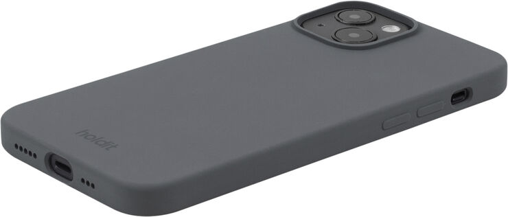 HoldIt Silicone Case iPhone 14/13 Mørkegrå