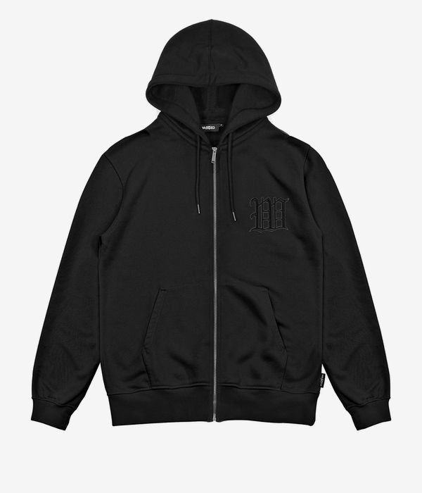 Wasted Paris Kingdom Curve Zip-Hoodie (black)