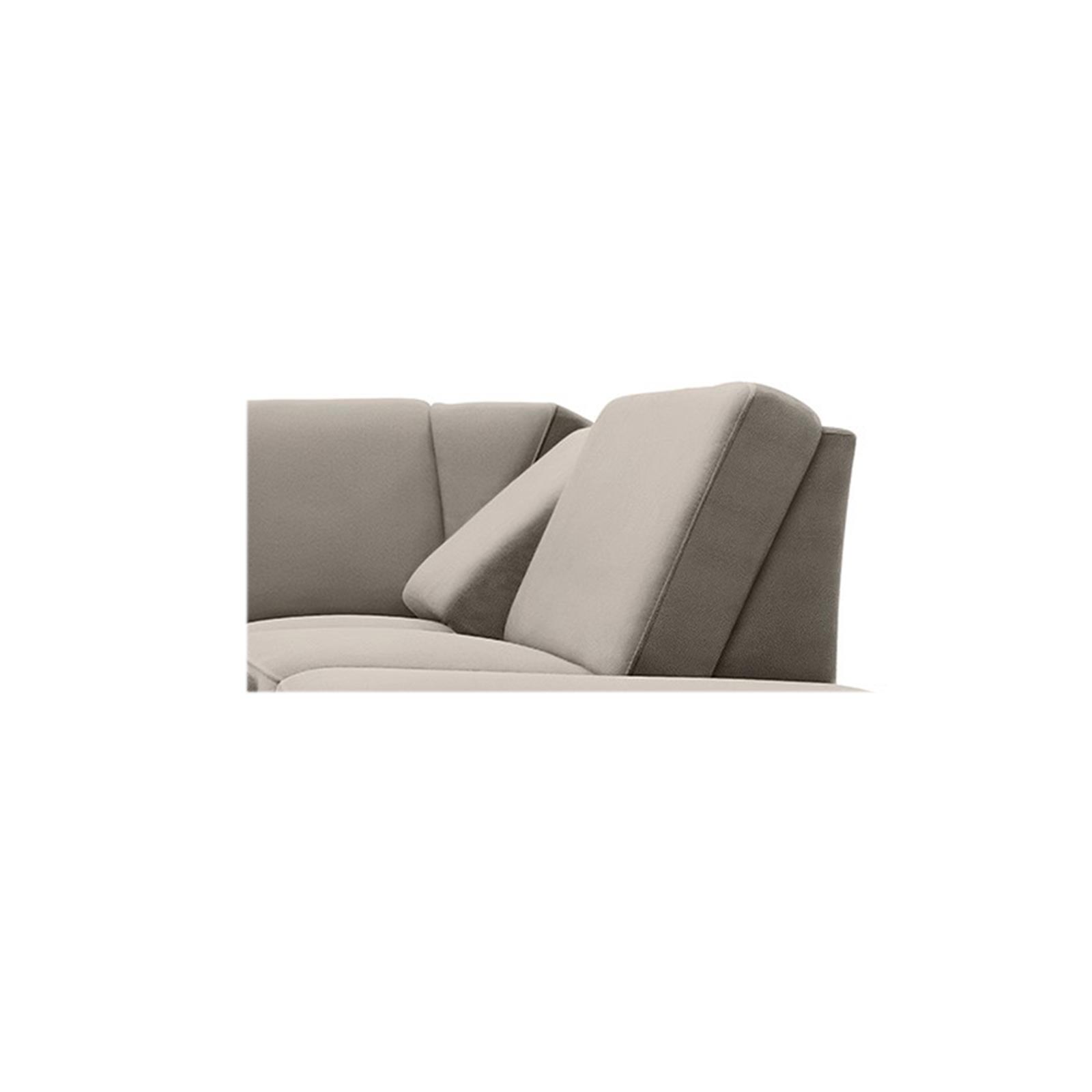 polsterpower Ecksofa - Holiday alu - Basismodell - Ottomane rechts