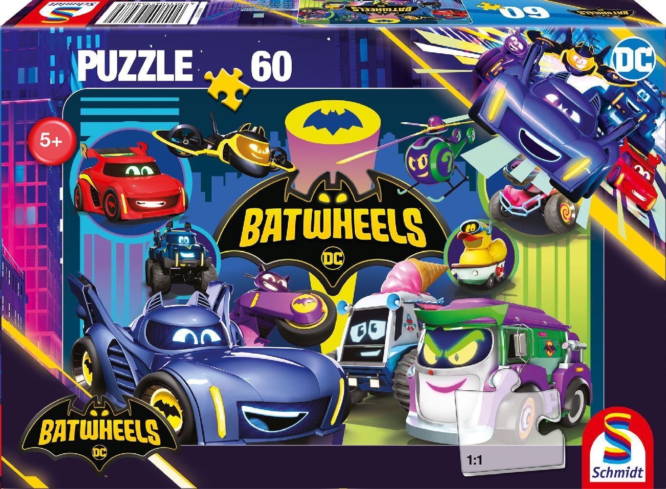 Batmobile gegen Legion der Düser, 60 Teile