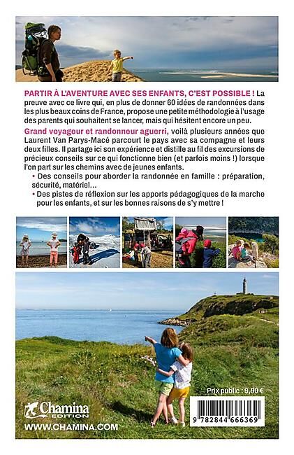 CHAMINA - 60 IDEES RANDO FRANCE AVEC ENFANTS POCHE