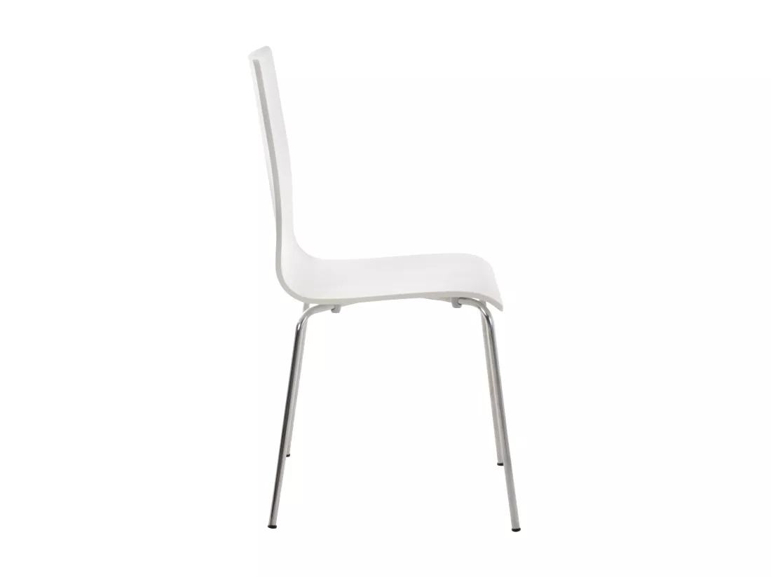 Chaise de conférence - Bois - Blanc - Pepe
