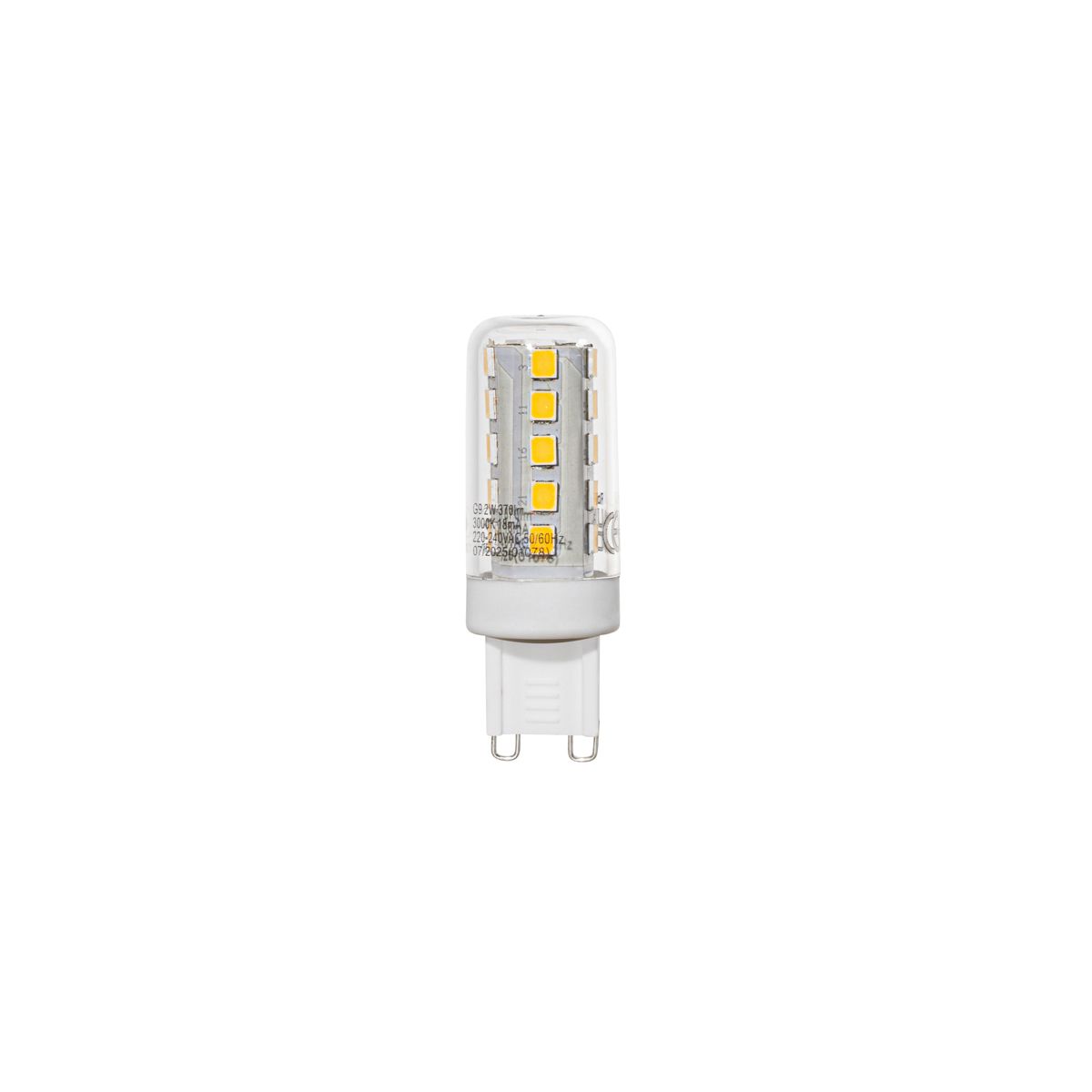 G9 LED lamp helder 2W 370 lm 3000K