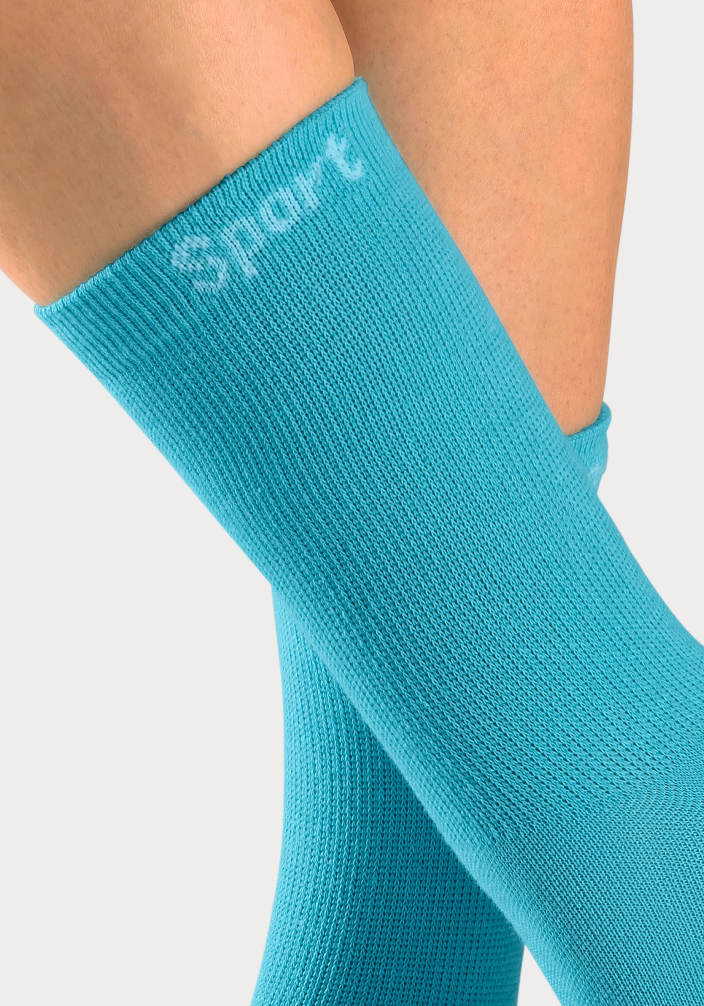 Bench. Sportsocken Packung, 6 Stk. tlg. mit antibakterieller Feuchtigkeitsregulierung