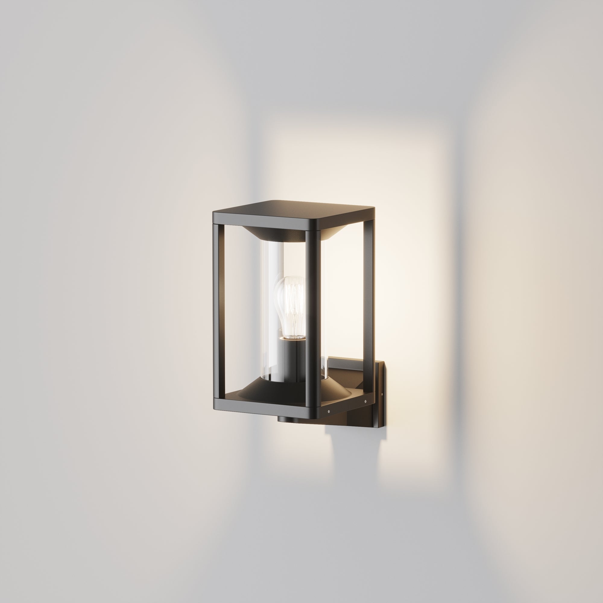 Maytoni Outdoor - Wandlamp Cell - Grafiet