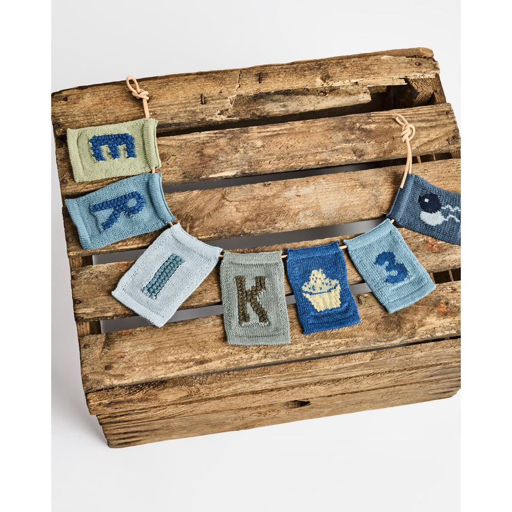 Køb Smallstuff Blue Strikket Flag 3