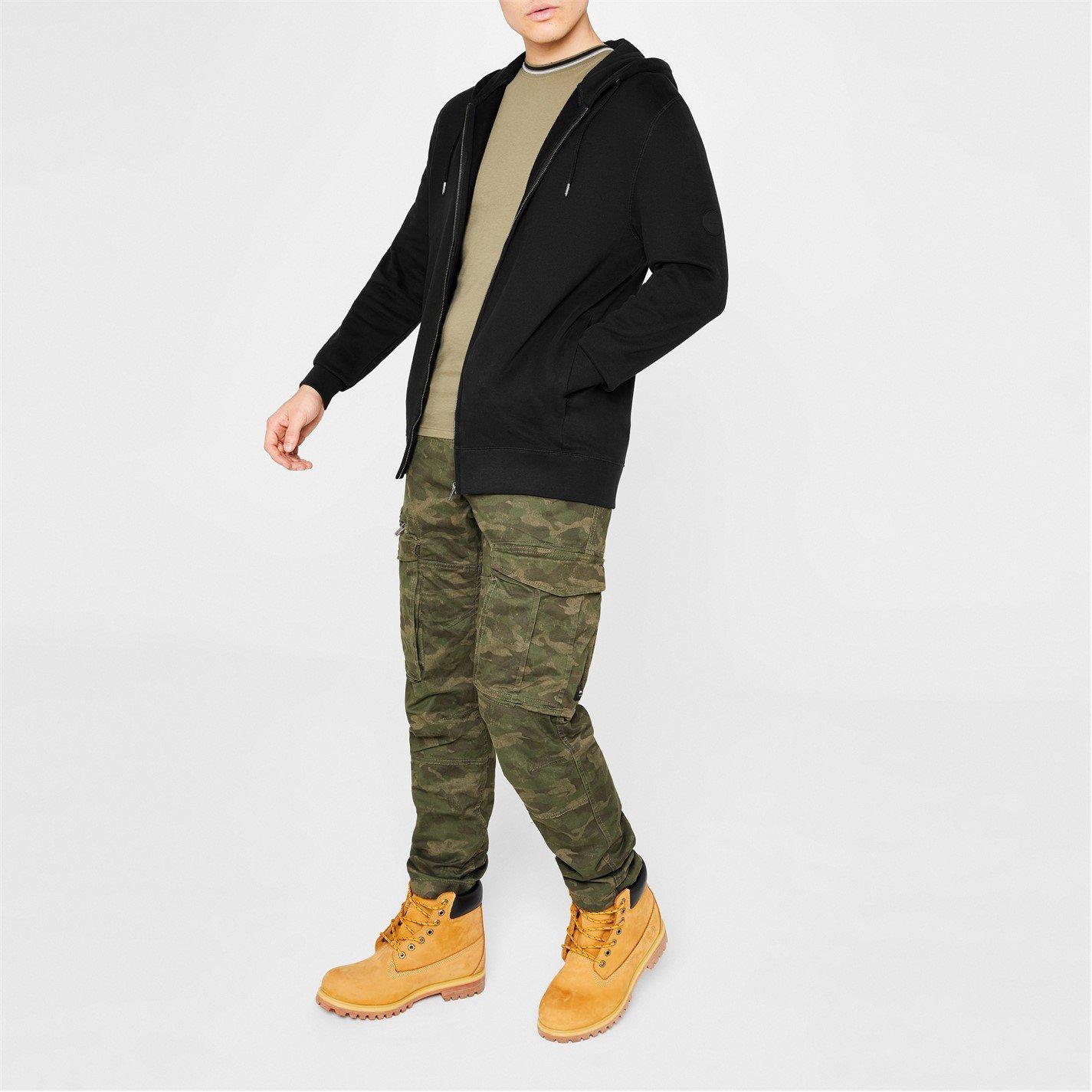 Firetrap Mens Brunel Full Zip Fleece Hoodie