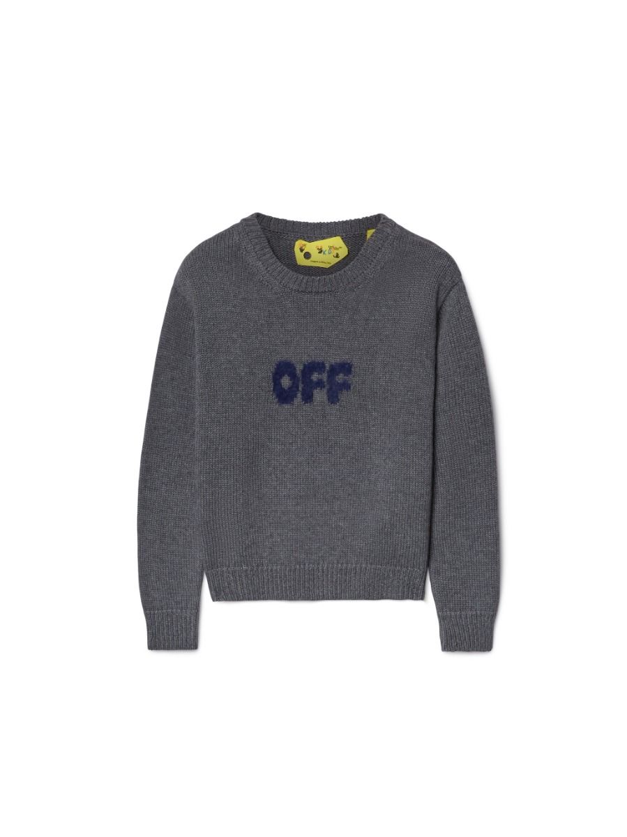Off-White Arrow Chunky Knit Crewneck