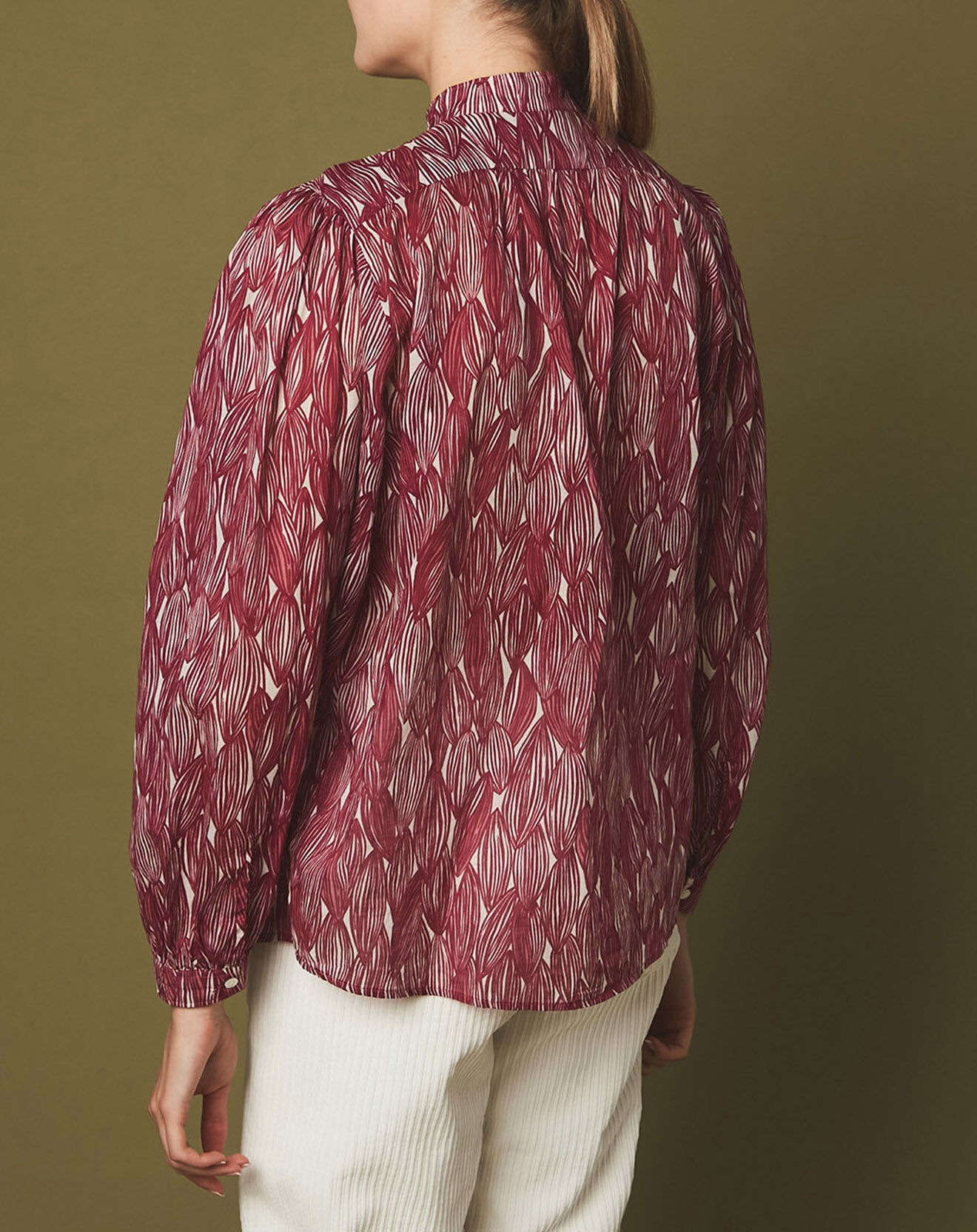 Hartford Chemise Clara magenta