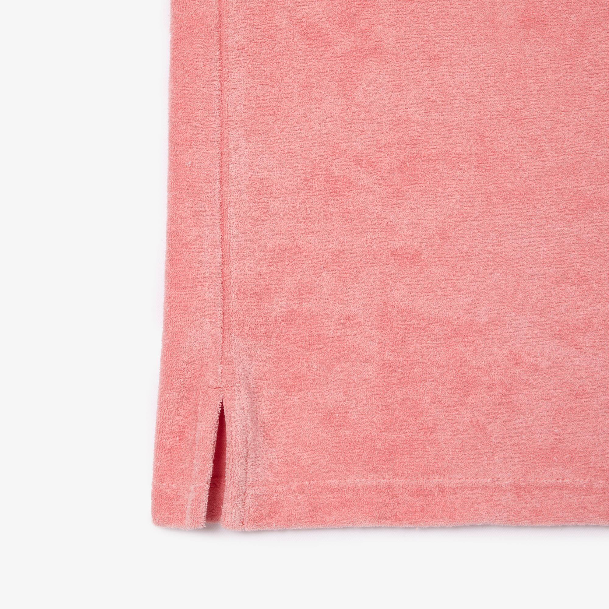 Frottee-T-Shirt-Kleid mit Logo Hosen & Kleider - Rosa - Lacoste - Mädchen