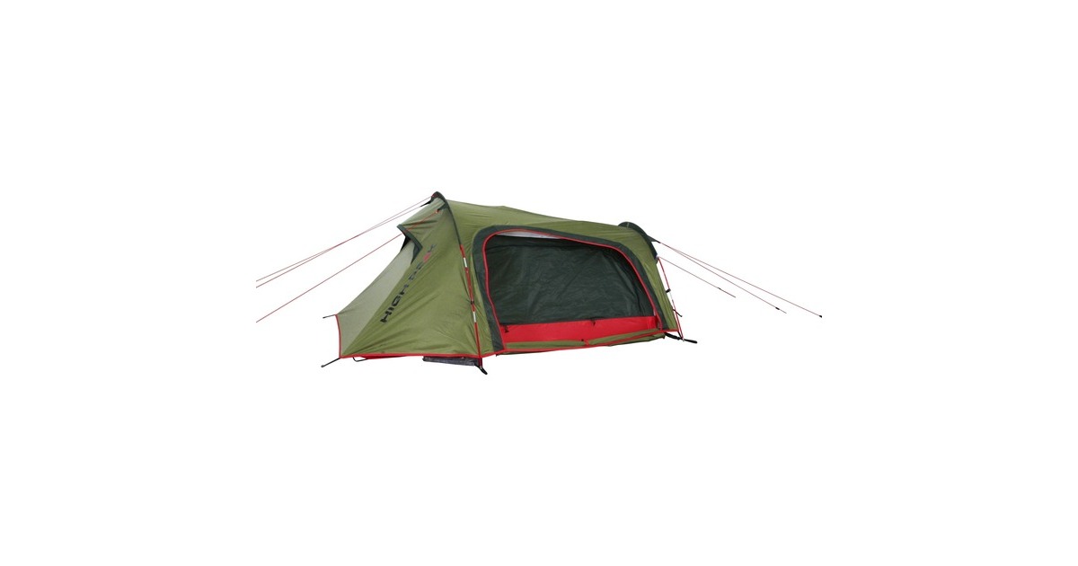 High PeakSparrow LW 2P tent  (Groen/rood)
