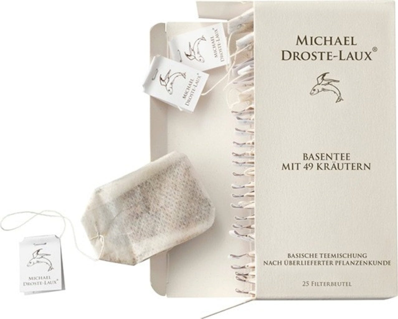 MICHAEL DROSTE-LAUX  Bio-Basentee mit 49 Kräutern, Filterbeutel (25 Stk)