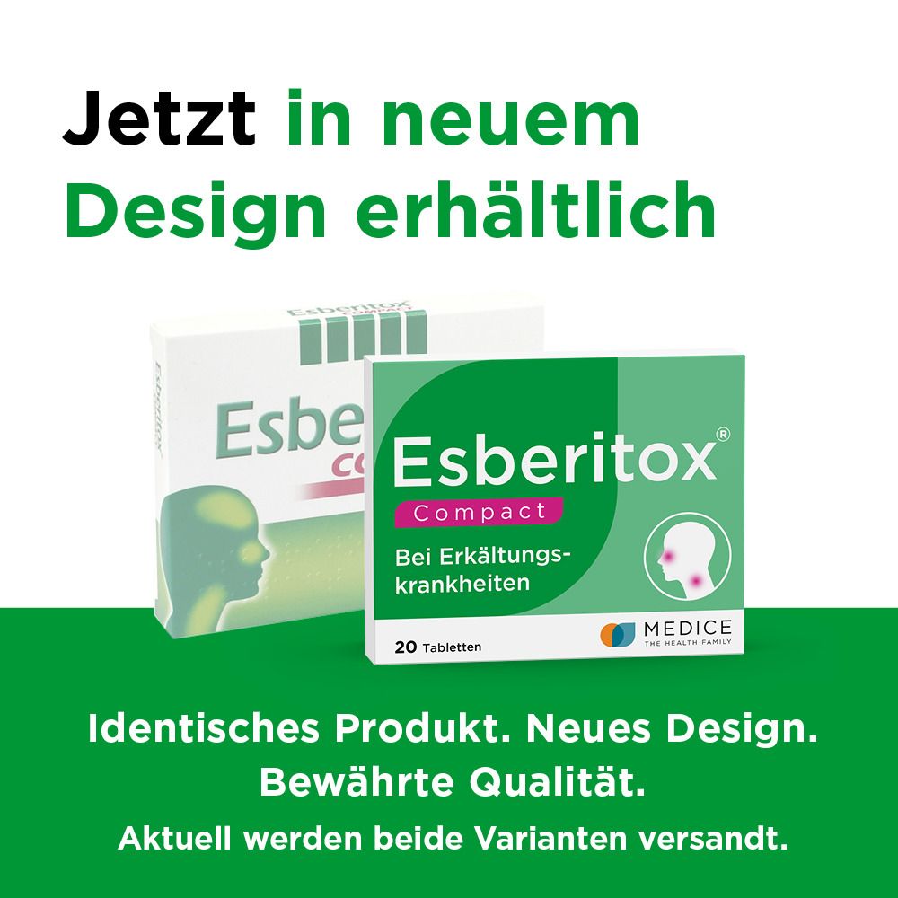 Esberitox COMPACT Tabletten bei Erkältungskrankheiten