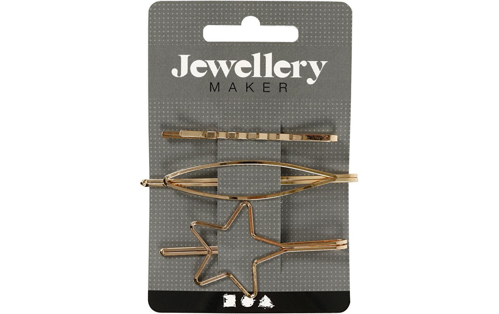 Haar-Clip 3 Stück, GoldAccessoires für die Haare