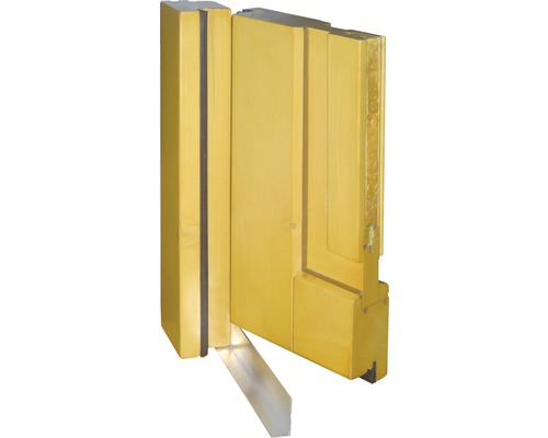 Zij-ingangsdeur A64 sparrenhout 1100 x 2100 mm DIN links