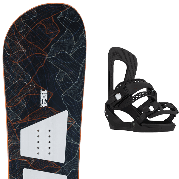Pack snowboard ROSSIGNOL TRICKSTICK + Fix