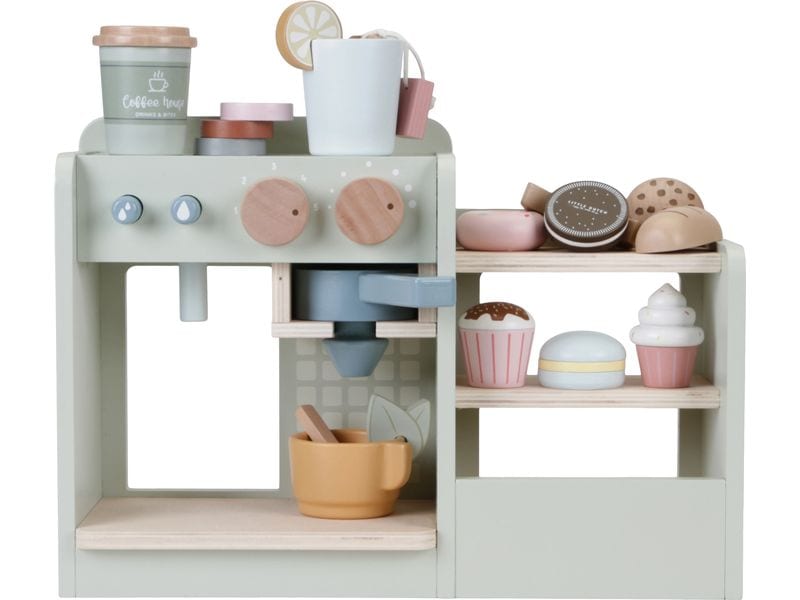 Little Dutch Spiel-Haushaltsgerät Kaffee Ecke Interaktiver Coffee Shop Spielset