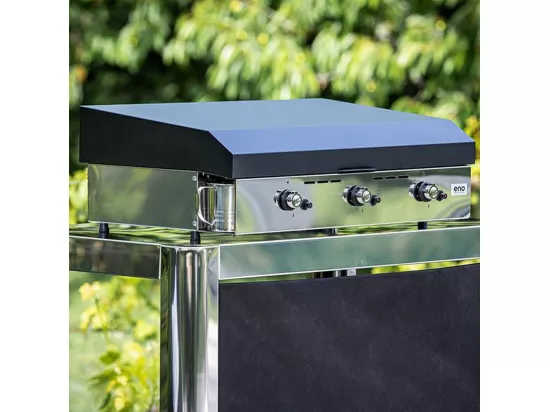 Eno Plancha gaz 6300w plaque fonte émaillée 62x36cm - 556532010701