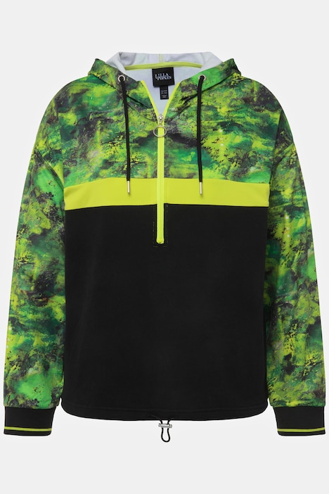 Hoodie, schnelltrocknend, Kapuze, Tunnelzug, Langarm