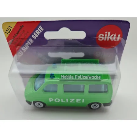 SIKU 1351 Siku Mobile Polizeiwache, VW T4 Caravelle, 1:62