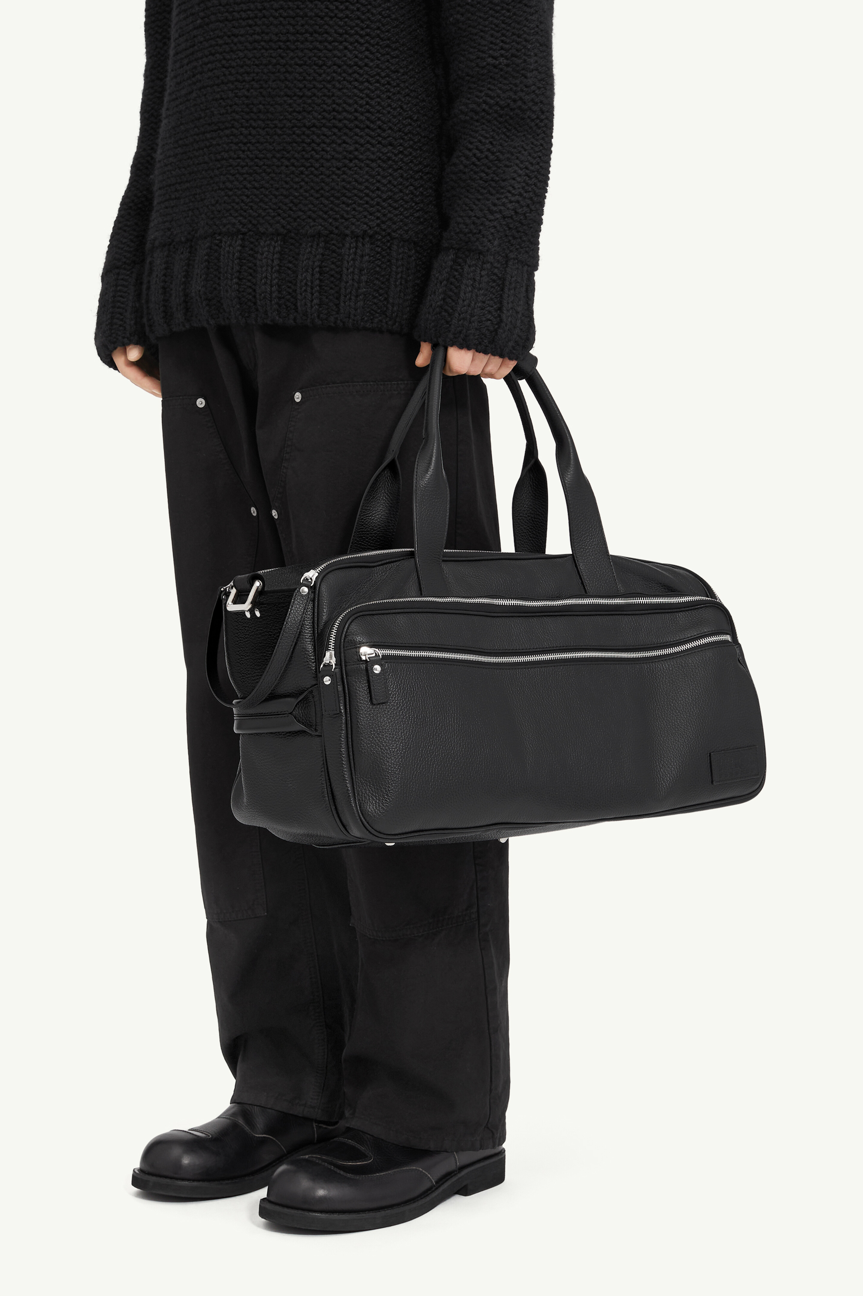 Sac de voyage en cuir pour homme | MM6
