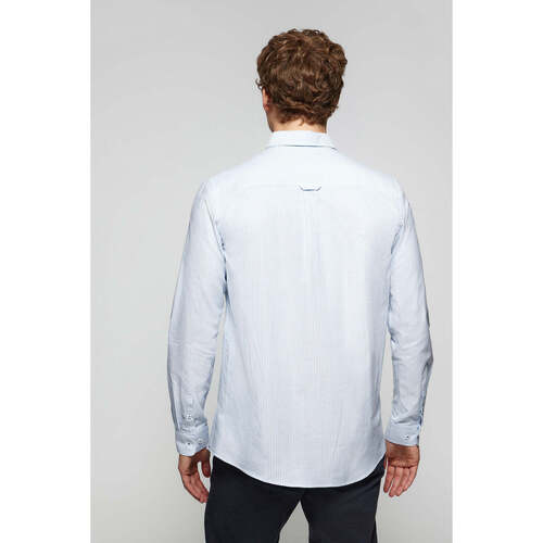 Polo Club - RIGBY GO SHIRT STRIPES OXFORD Azul