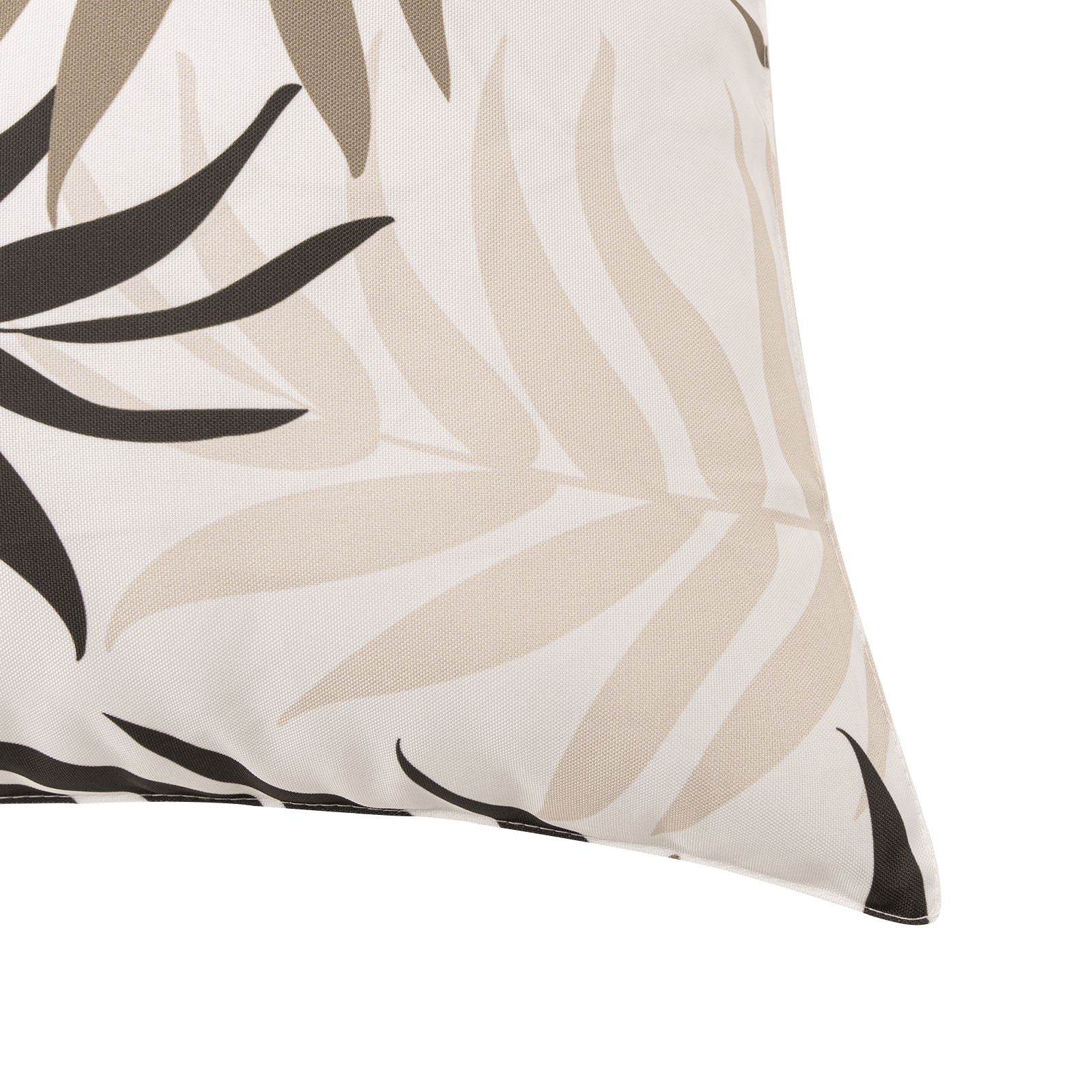 Outdoorkissen LEAF braun/grau 45 x 45 cm