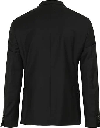Suitable Kostuum Toulon Serge Wol Uni Zwart SPE231028TO05ST-990 black kopen