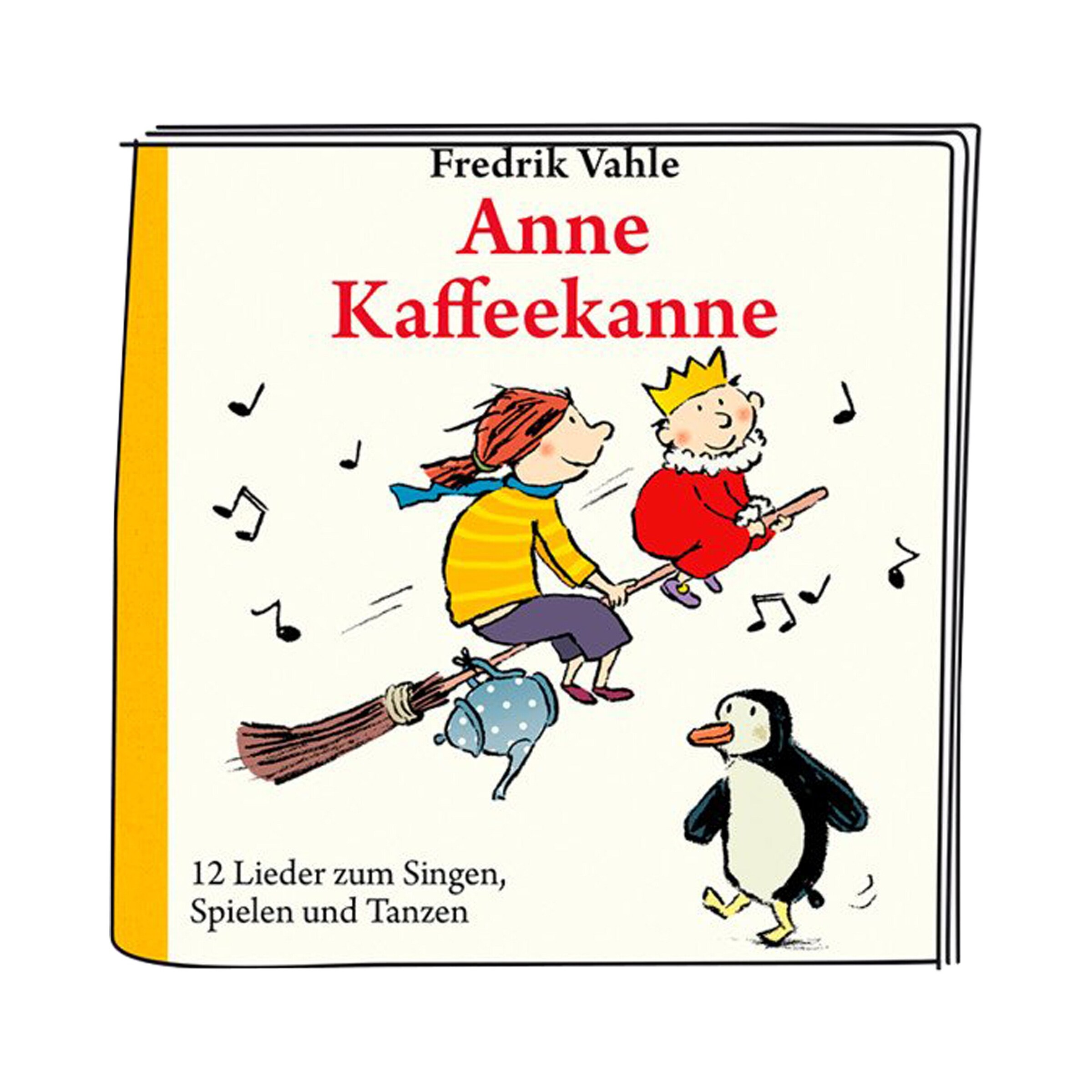 tonies Tonie Hörfigur Anne Kaffeekanne - 12 Lieder zum Singen, Spielen und Tanzen