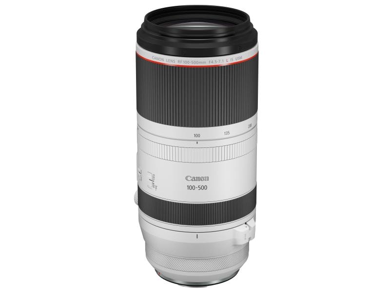 Canon Zoomobjektiv RF 100-500mm F/4.5-7.1L IS USM Canon RF Kompaktes und leichtes Supertele-Objektiv für Sport- und Wildlife-Aufnahmen