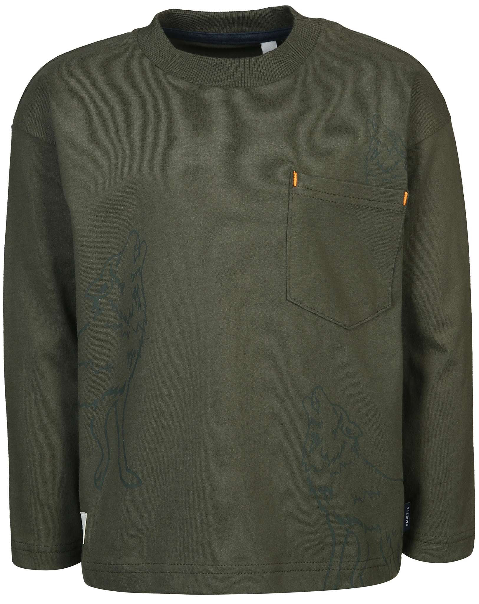 Langarmshirt EXPEDITION in khaki