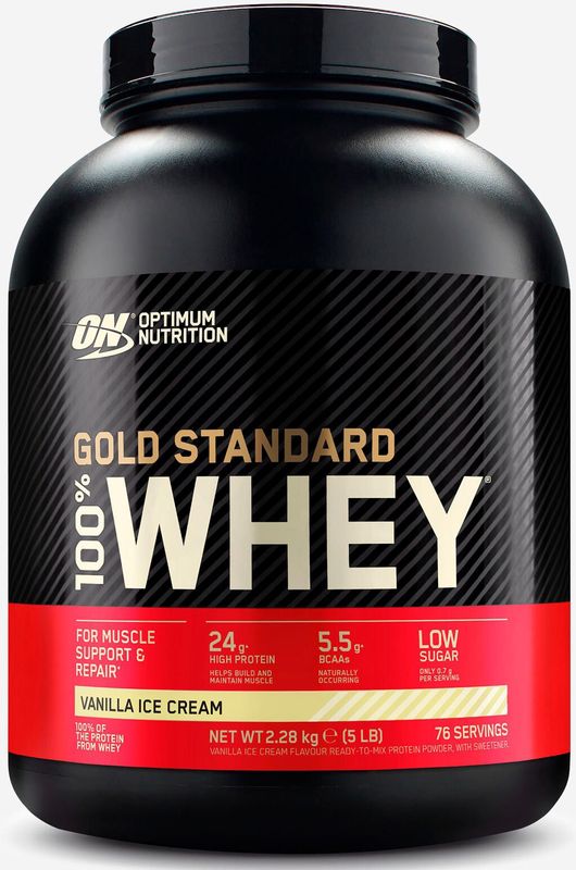 Gold Standard 100% Whey Vanilla Ice Cream (2280 Gr)