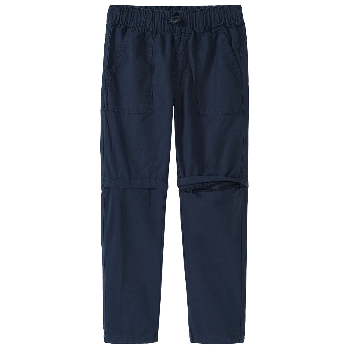 Topolino Jungen Zipp-off-Hose mit Elastikbund dunkelblau