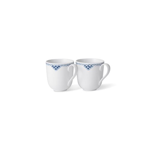 Royal Copenhagen Prinsesse 2-pak Krus, 37 cl